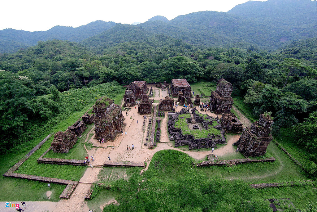 Thánh Địa Mỹ Sơn được Unesco công nhận.